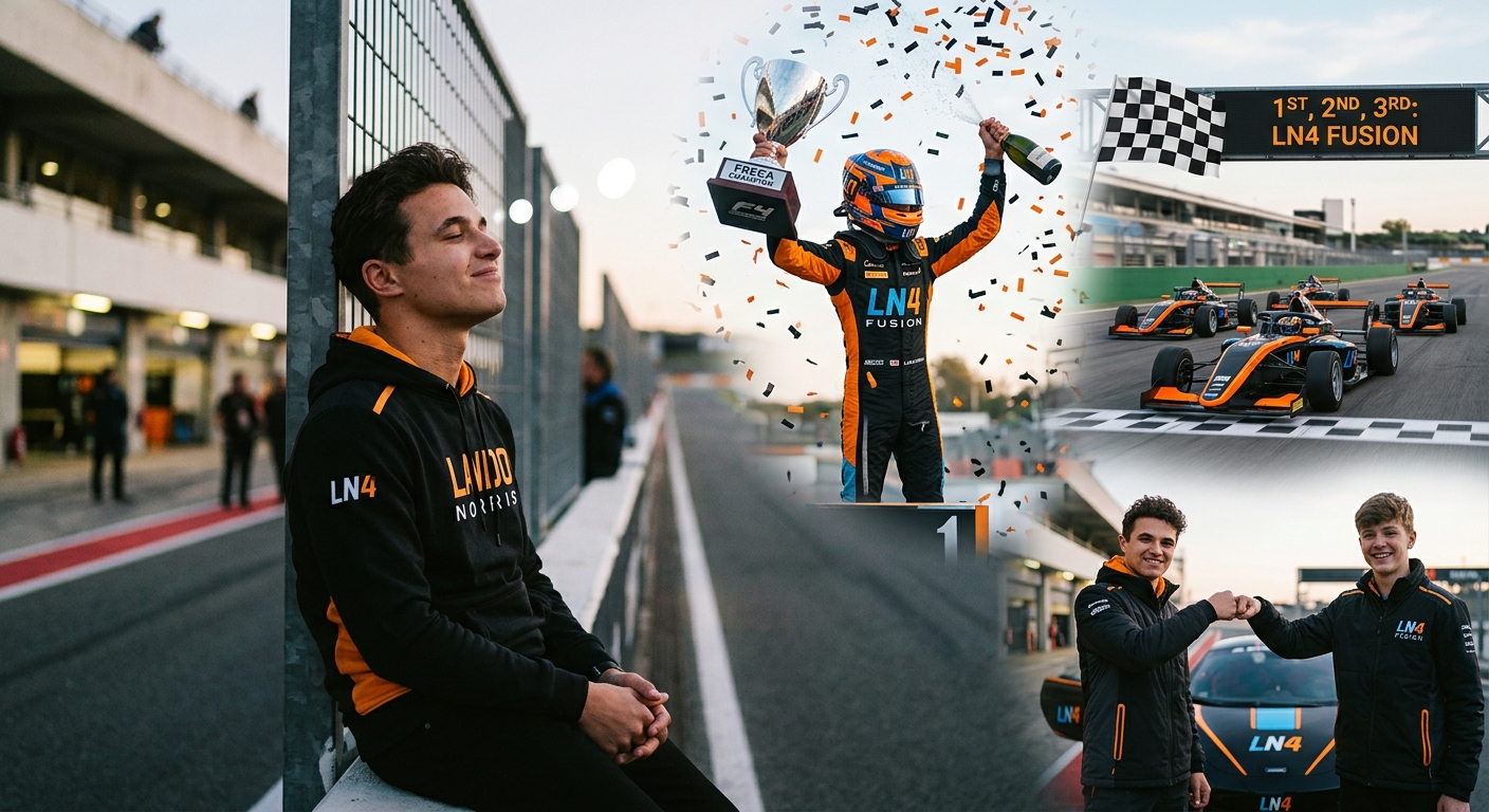LN4 Fusion, o sonho de Lando Norris toma forma