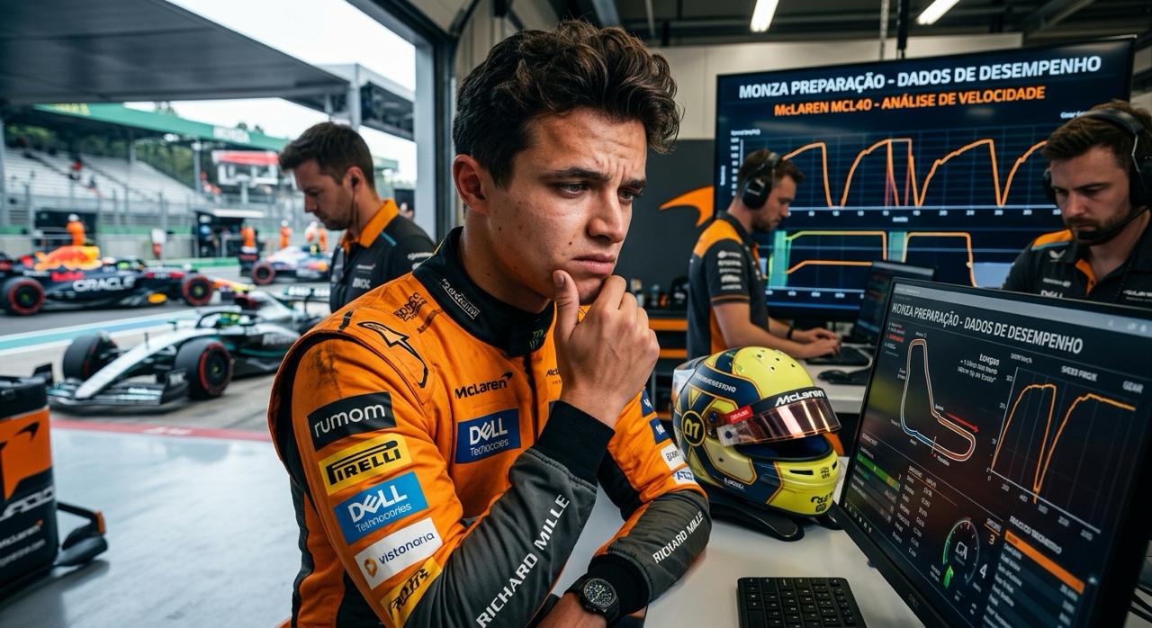 Não se engane com a McLaren em Monza